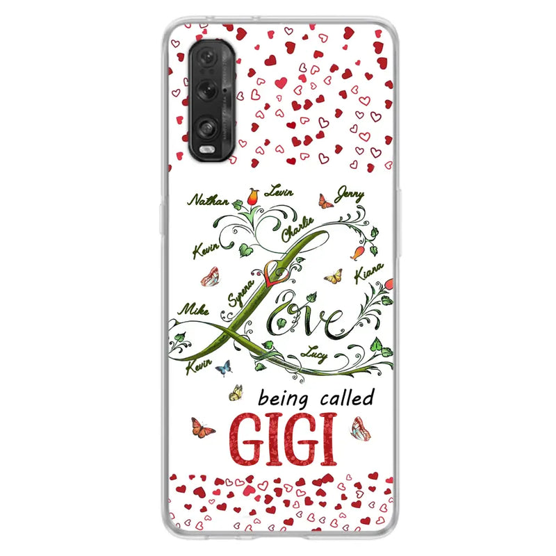 Personalized Grandma Phone Case - Up to 10 Kids - Mother's Day Gift Idea For Grandma - Love Being Called Grandma - Case For Oppo/ Huawei/ Xiaomi