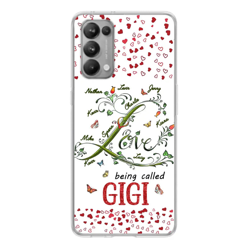 Personalized Grandma Phone Case - Up to 10 Kids - Mother's Day Gift Idea For Grandma - Love Being Called Grandma - Case For Oppo/ Huawei/ Xiaomi