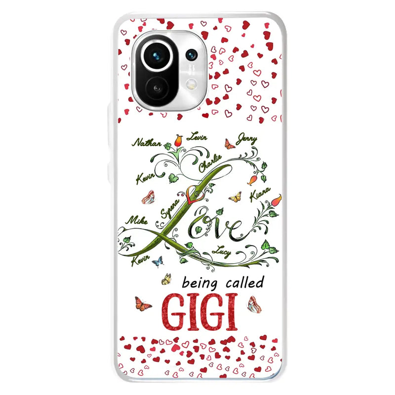 Personalized Grandma Phone Case - Up to 10 Kids - Mother's Day Gift Idea For Grandma - Love Being Called Grandma - Case For Oppo/ Huawei/ Xiaomi
