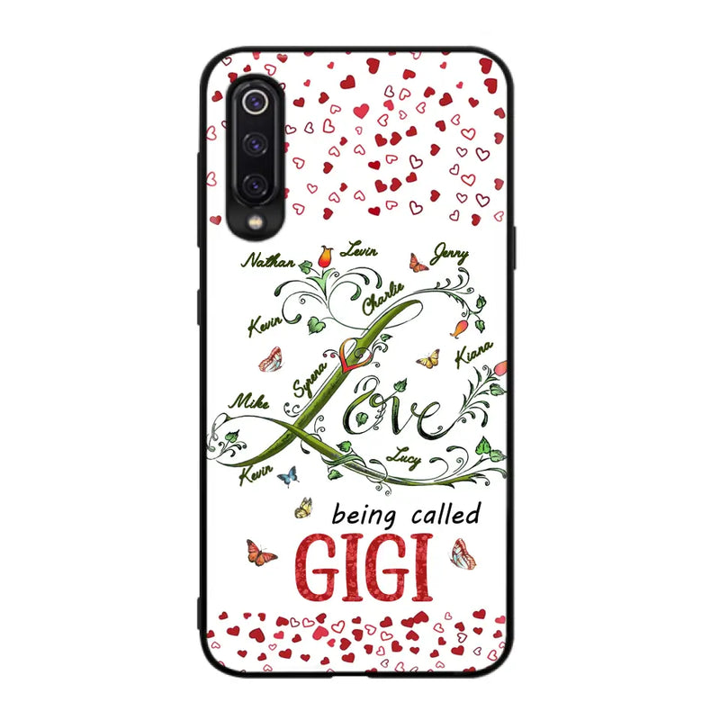 Personalized Grandma Phone Case - Up to 10 Kids - Mother's Day Gift Idea For Grandma - Love Being Called Grandma - Case For Oppo/ Huawei/ Xiaomi