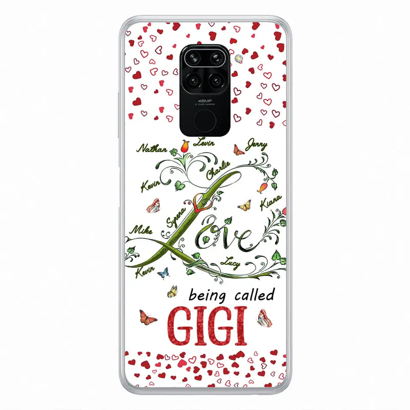 Personalized Grandma Phone Case - Up to 10 Kids - Mother's Day Gift Idea For Grandma - Love Being Called Grandma - Case For Oppo/ Huawei/ Xiaomi