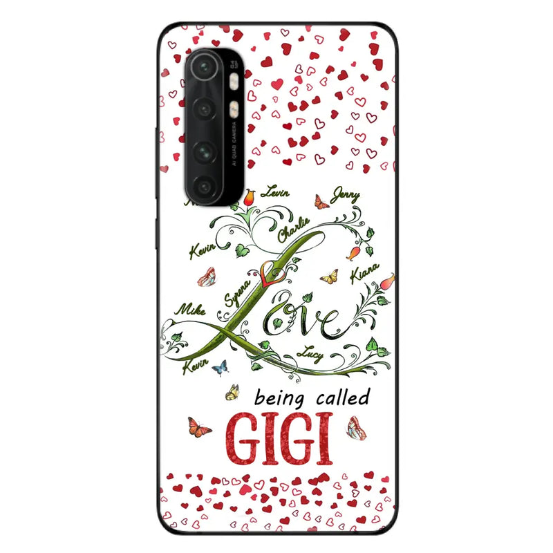 Personalized Grandma Phone Case - Up to 10 Kids - Mother's Day Gift Idea For Grandma - Love Being Called Grandma - Case For Oppo/ Huawei/ Xiaomi