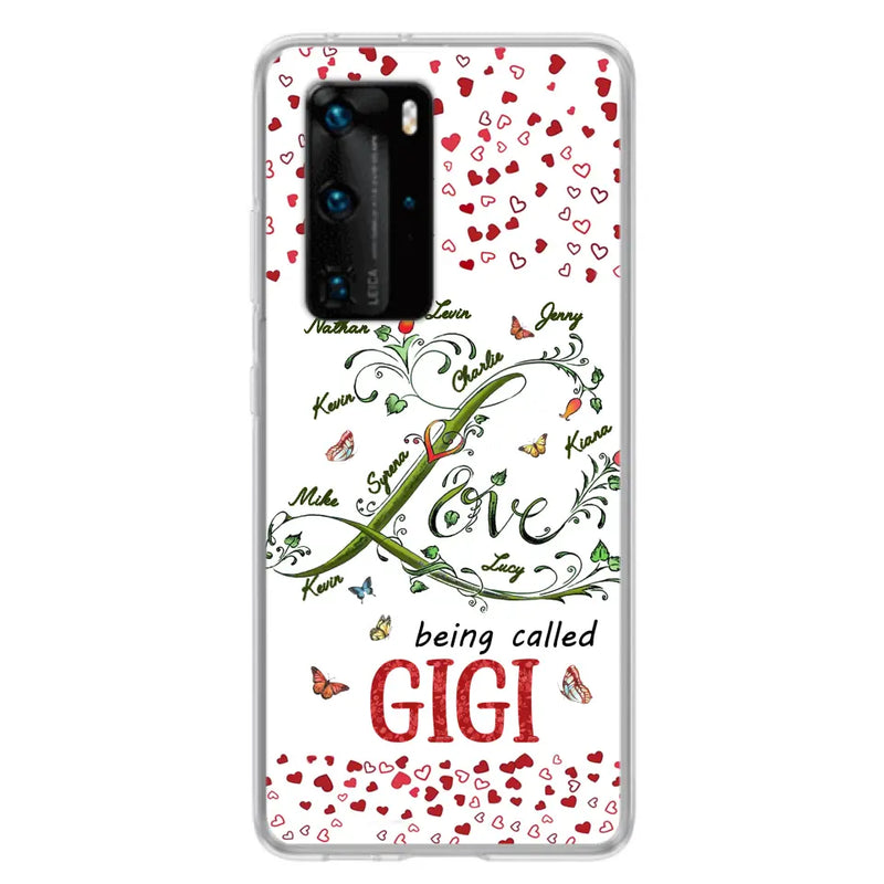Personalized Grandma Phone Case - Up to 10 Kids - Mother's Day Gift Idea For Grandma - Love Being Called Grandma - Case For Oppo/ Huawei/ Xiaomi