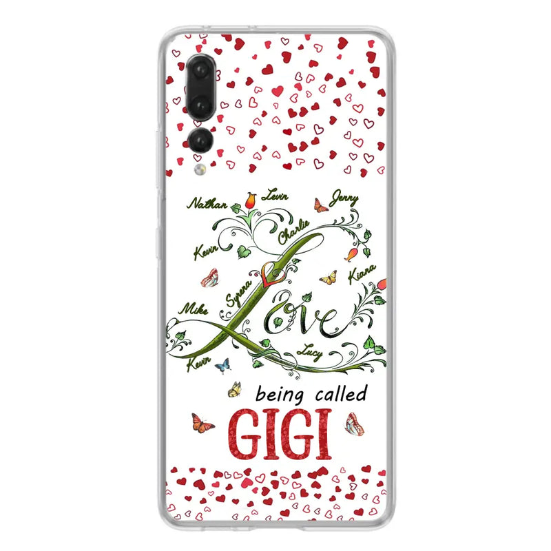 Personalized Grandma Phone Case - Up to 10 Kids - Mother's Day Gift Idea For Grandma - Love Being Called Grandma - Case For Oppo/ Huawei/ Xiaomi