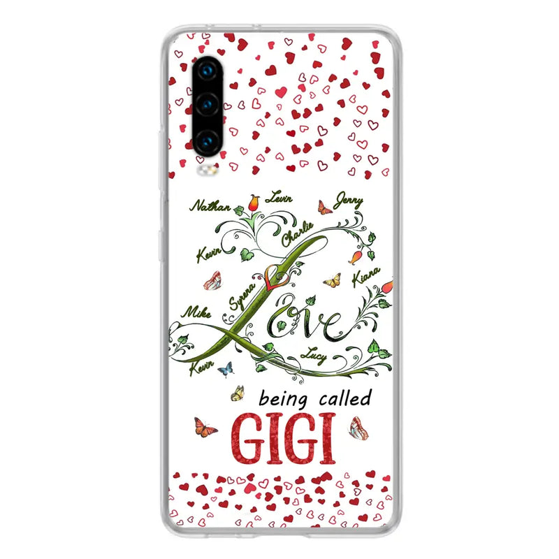 Personalized Grandma Phone Case - Up to 10 Kids - Mother's Day Gift Idea For Grandma - Love Being Called Grandma - Case For Oppo/ Huawei/ Xiaomi