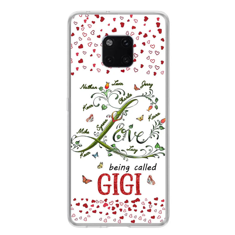 Personalized Grandma Phone Case - Up to 10 Kids - Mother's Day Gift Idea For Grandma - Love Being Called Grandma - Case For Oppo/ Huawei/ Xiaomi