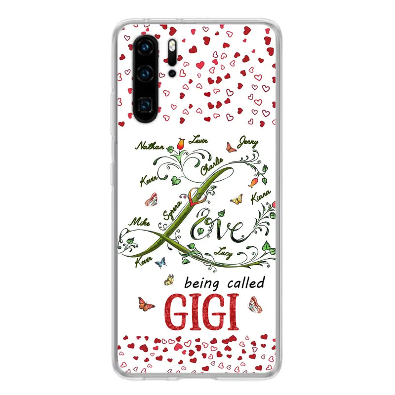 Personalized Grandma Phone Case - Up to 10 Kids - Mother's Day Gift Idea For Grandma - Love Being Called Grandma - Case For Oppo/ Huawei/ Xiaomi