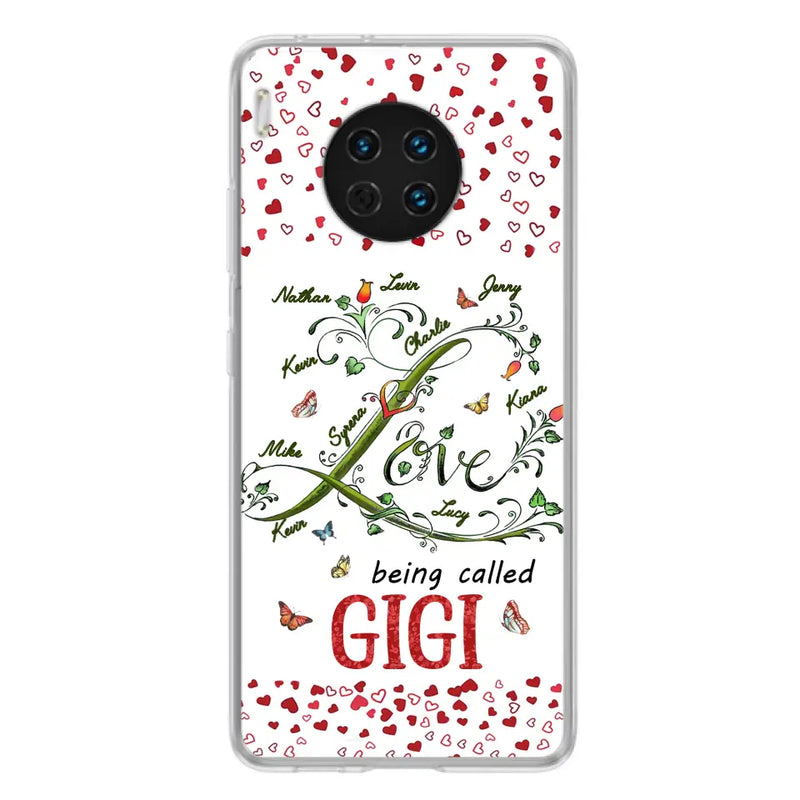 Personalized Grandma Phone Case - Up to 10 Kids - Mother's Day Gift Idea For Grandma - Love Being Called Grandma - Case For Oppo/ Huawei/ Xiaomi