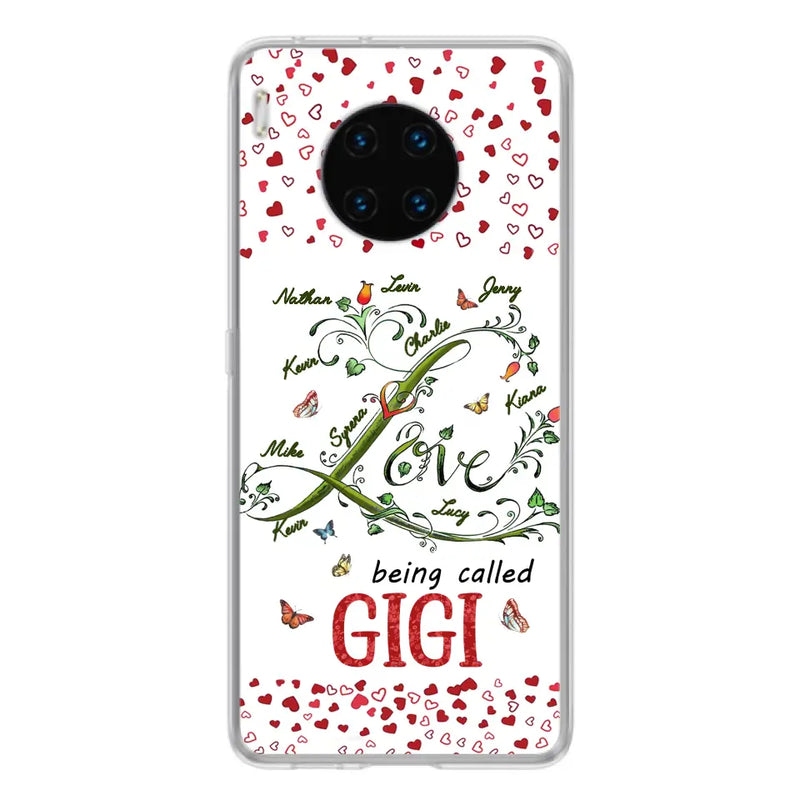 Personalized Grandma Phone Case - Up to 10 Kids - Mother's Day Gift Idea For Grandma - Love Being Called Grandma - Case For Oppo/ Huawei/ Xiaomi