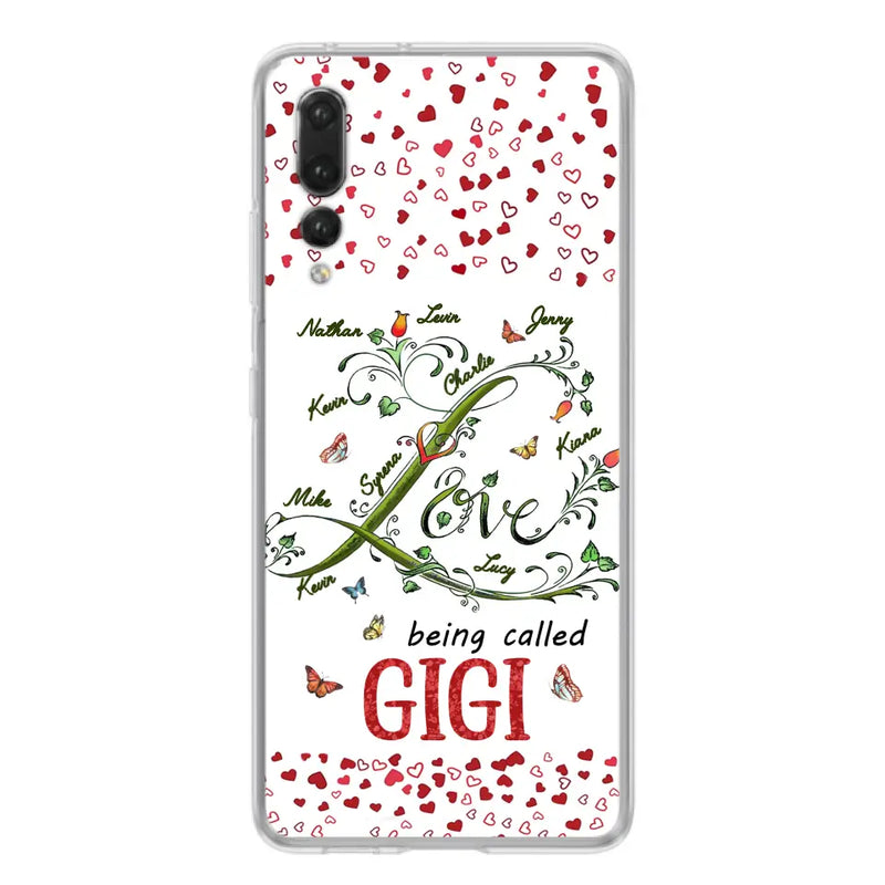 Personalized Grandma Phone Case - Up to 10 Kids - Mother's Day Gift Idea For Grandma - Love Being Called Grandma - Case For Oppo/ Huawei/ Xiaomi