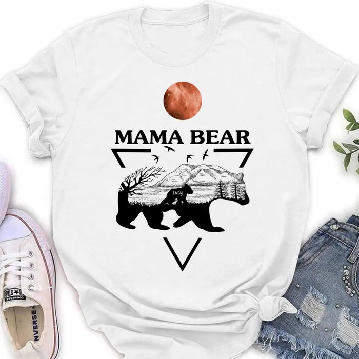 Personalized Mama Bear Shirt/Hoodie - Up to 5 Kids - Mother's Day Gift Idea