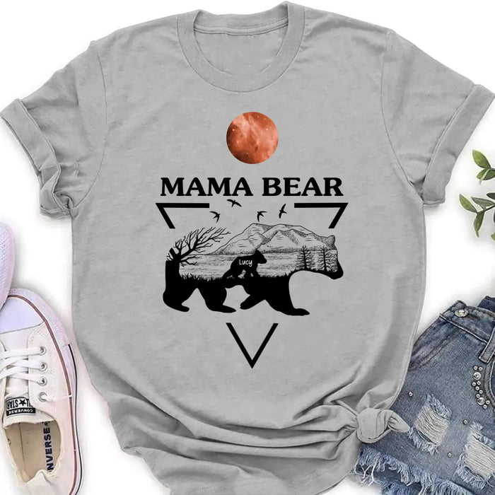 Personalized Mama Bear Shirt/Hoodie - Up to 5 Kids - Mother's Day Gift Idea