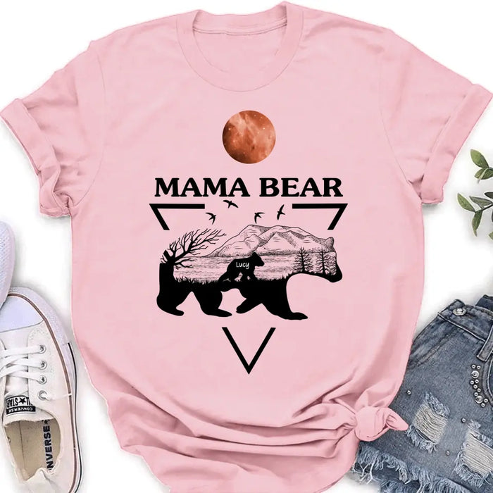 Personalized Mama Bear Shirt/Hoodie - Up to 5 Kids - Mother's Day Gift Idea