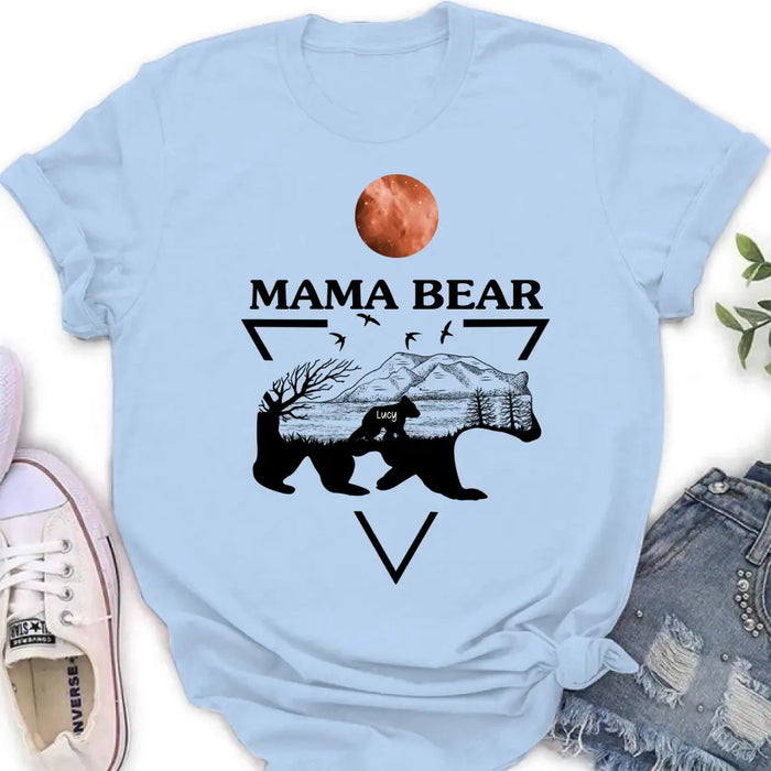 Personalized Mama Bear Shirt/Hoodie - Up to 5 Kids - Mother's Day Gift Idea