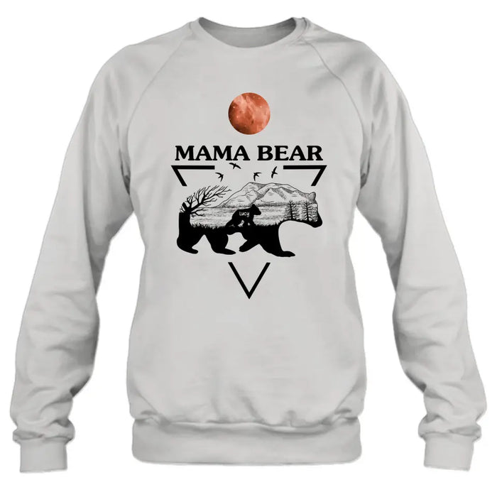 Personalized Mama Bear Shirt/Hoodie - Up to 5 Kids - Mother's Day Gift Idea