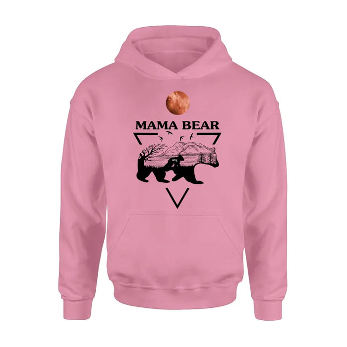 Personalized Mama Bear Shirt/Hoodie - Up to 5 Kids - Mother's Day Gift Idea