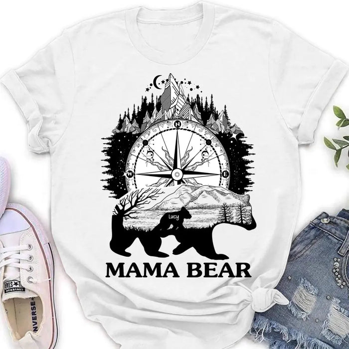 Personalized Mama Bear Shirt/Hoodie - Up to 5 Kids - Gift Idea For Mother's Day