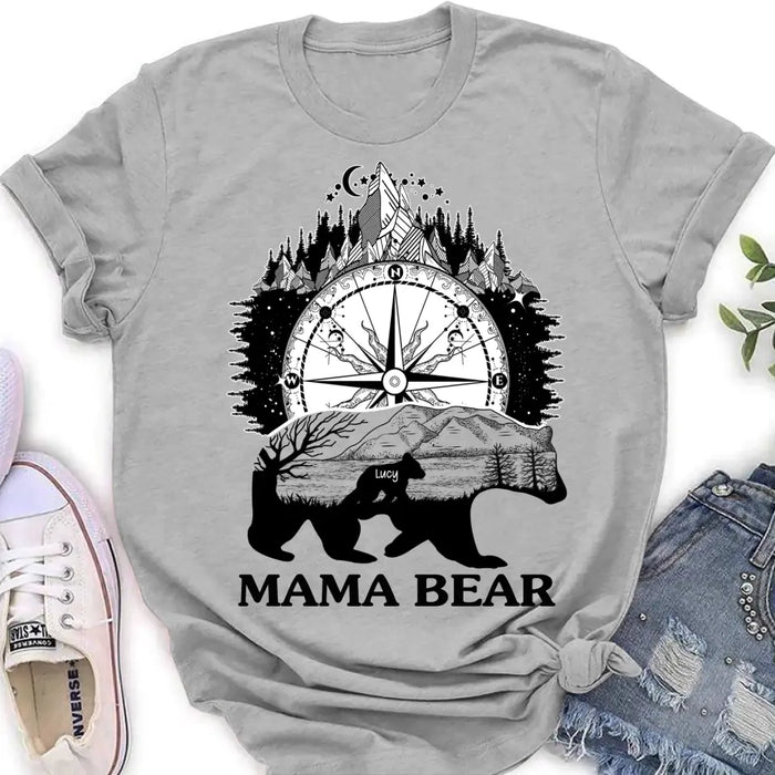Personalized Mama Bear Shirt/Hoodie - Up to 5 Kids - Gift Idea For Mother's Day
