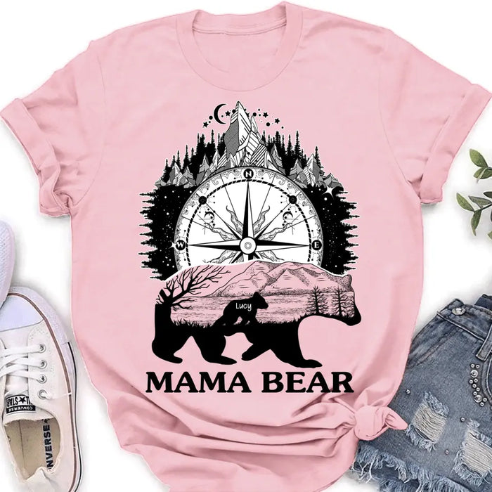 Personalized Mama Bear Shirt/Hoodie - Up to 5 Kids - Gift Idea For Mother's Day
