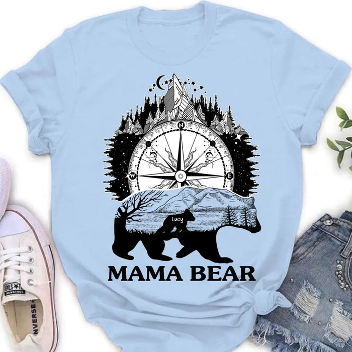 Personalized Mama Bear Shirt/Hoodie - Up to 5 Kids - Gift Idea For Mother's Day