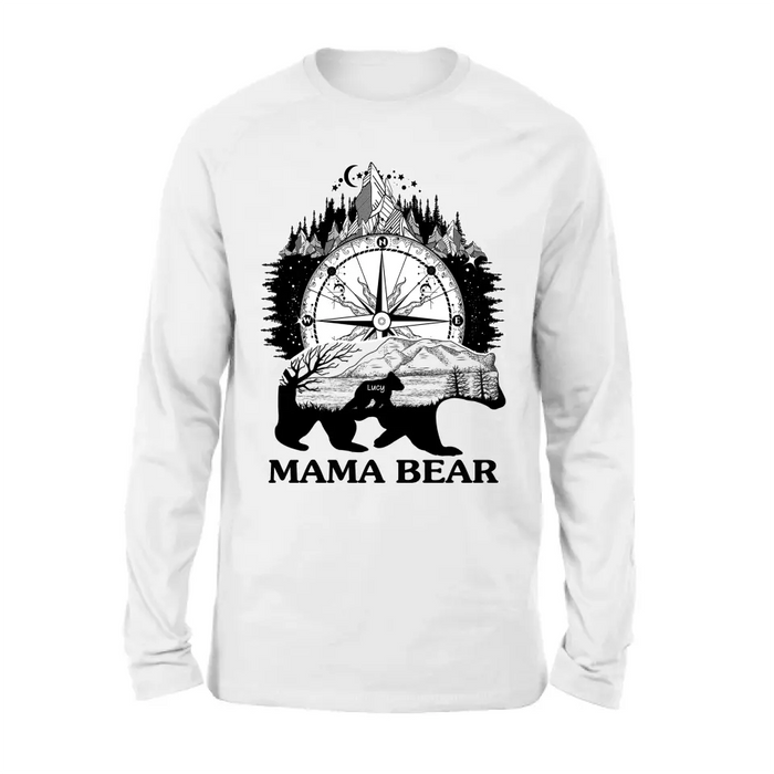 Personalized Mama Bear Shirt/Hoodie - Up to 5 Kids - Gift Idea For Mother's Day