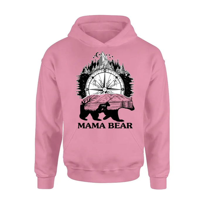 Personalized Mama Bear Shirt/Hoodie - Up to 5 Kids - Gift Idea For Mother's Day