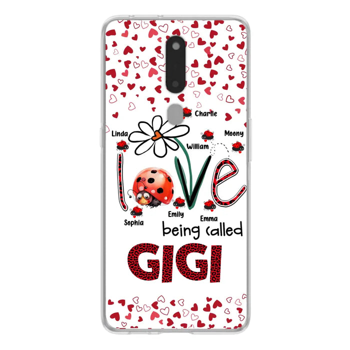 Custom Personalized Grandma Phone Case - Gift Idea For Grandma - Upto 7 Kids - Love Being Called Gigi - Cases For Oppo/Xiaomi/Huawei