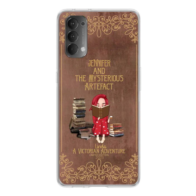 Personalized Reading Girl Phone Case - Gift Idea For Reading Lovers - Mysterious Artefact - Cases For Oppo/Xiaomi/Huawei