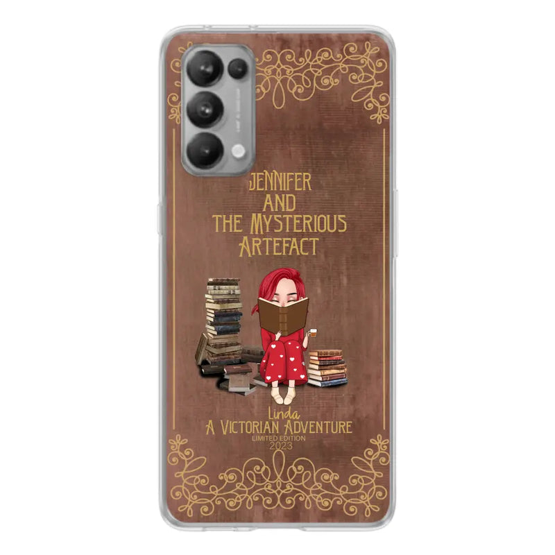 Personalized Reading Girl Phone Case - Gift Idea For Reading Lovers - Mysterious Artefact - Cases For Oppo/Xiaomi/Huawei