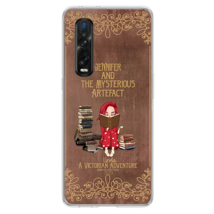 Custom Personalized Reading Girl Phone Case - Gift Idea For Reading Lovers - Mysterious Artefact - Cases For Oppo/Xiaomi/Huawei