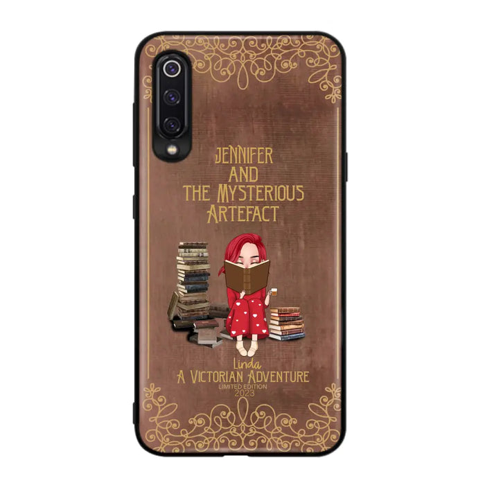 Custom Personalized Reading Girl Phone Case - Gift Idea For Reading Lovers - Mysterious Artefact - Cases For Oppo/Xiaomi/Huawei