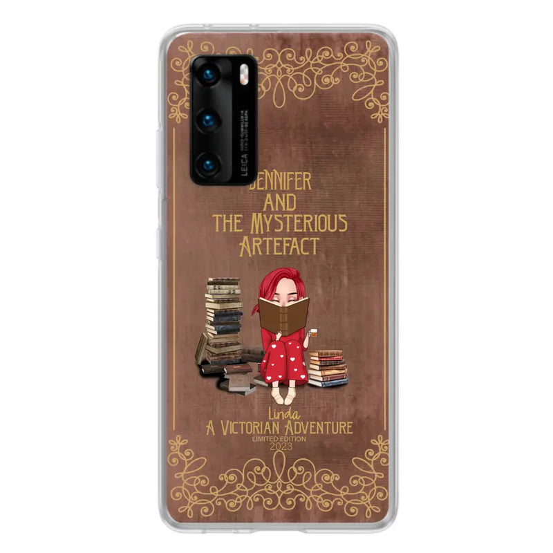 Personalized Reading Girl Phone Case - Gift Idea For Reading Lovers - Mysterious Artefact - Cases For Oppo/Xiaomi/Huawei