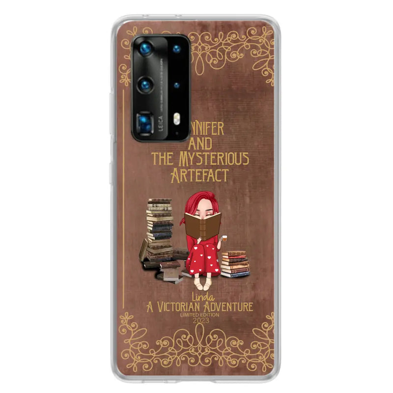 Personalized Reading Girl Phone Case - Gift Idea For Reading Lovers - Mysterious Artefact - Cases For Oppo/Xiaomi/Huawei
