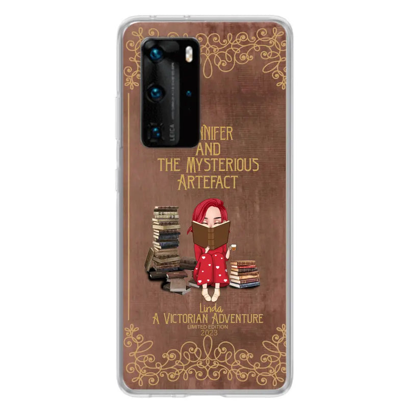 Personalized Reading Girl Phone Case - Gift Idea For Reading Lovers - Mysterious Artefact - Cases For Oppo/Xiaomi/Huawei