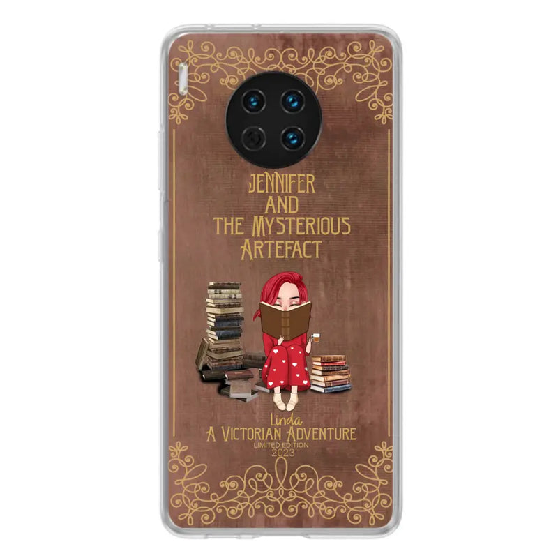 Personalized Reading Girl Phone Case - Gift Idea For Reading Lovers - Mysterious Artefact - Cases For Oppo/Xiaomi/Huawei