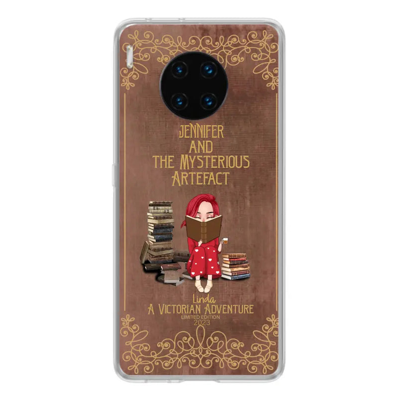Personalized Reading Girl Phone Case - Gift Idea For Reading Lovers - Mysterious Artefact - Cases For Oppo/Xiaomi/Huawei