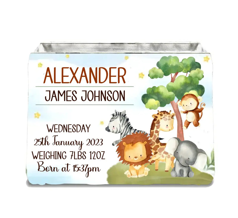 Personalized Baby Toy Storage Box - Gift Idea For Kids