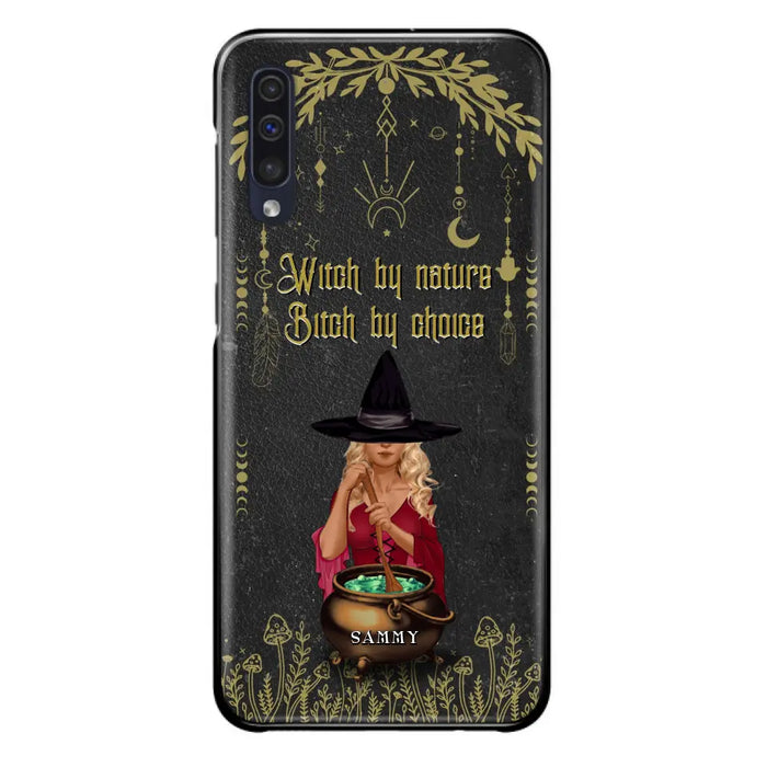 Custom Personalized Witch Phone Case - Gift Idea For Friends/Sisters/Wicca Decor/Pagan Decor - In My Kitchen Filled With Care I Welcome Water Earth Fire Air - Case for iPhone/Samsung