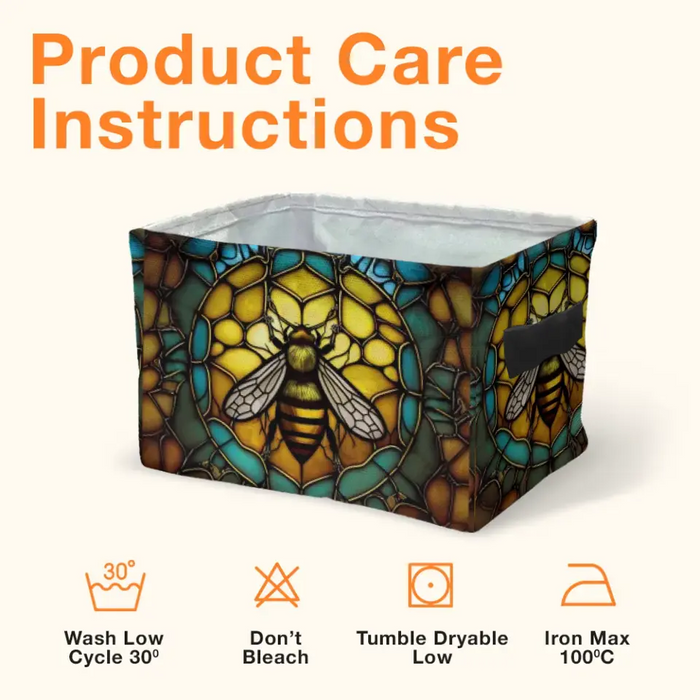 Custom Personalized Honey Bee Storage Box -  Animal Decorations Gift Idea