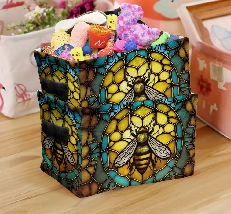 Custom Personalized Honey Bee Storage Box -  Animal Decorations Gift Idea