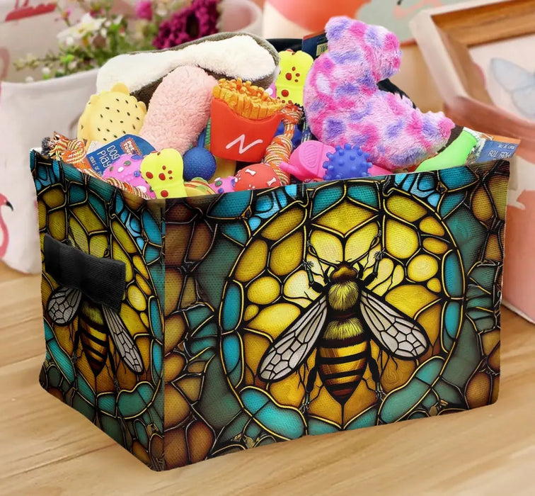 Custom Personalized Honey Bee Storage Box -  Animal Decorations Gift Idea
