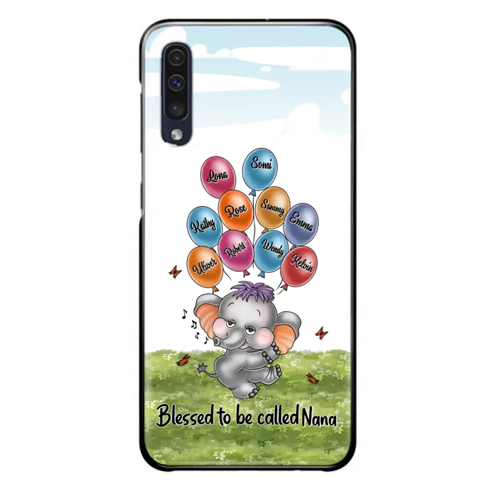 Personalized Grandma Phone Case - Up to 10 Kids - Gift Idea for Grandma/Mother's Day - Blessed To Be Called Nana