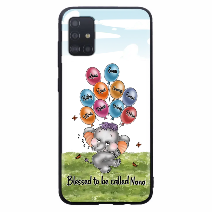 Personalized Grandma Phone Case - Up to 10 Kids - Gift Idea for Grandma/Mother's Day - Blessed To Be Called Nana
