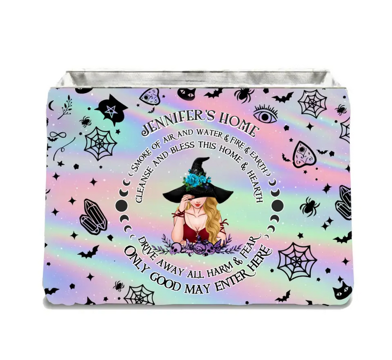 Custom Personalized Witch Storage Box - Mother's Day Gift Idea - Smoke Of Air And Water & Fire & Earth Cleanse