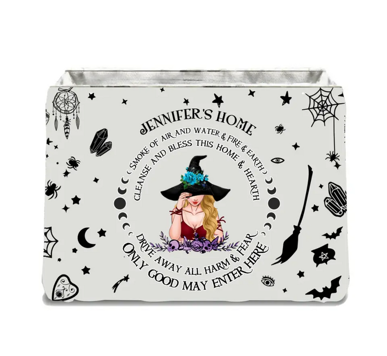 Custom Personalized Witch Storage Box - Mother's Day Gift Idea - Smoke Of Air And Water & Fire & Earth Cleanse