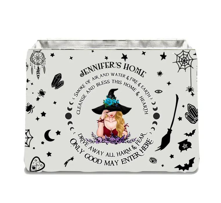 Personalized Witch Storage Box - Mother's Day Gift Idea - Smoke Of Air And Water & Fire & Earth Cleanse