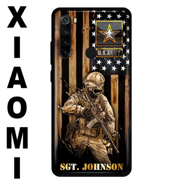 Custom Personalized Veteran Phone Case - Gift Idea For Veteran/ Soldier - Case For Xiaomi/Oppo/Huawei