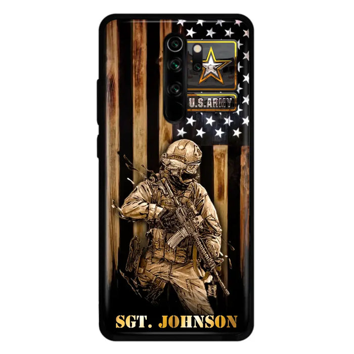 Custom Personalized Veteran Phone Case - Gift Idea For Veteran/ Soldier - Case For Xiaomi/Oppo/Huawei