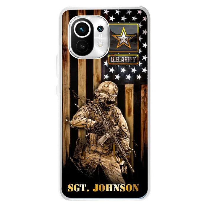 Custom Personalized Veteran Phone Case - Gift Idea For Veteran/ Soldier - Case For Xiaomi/Oppo/Huawei