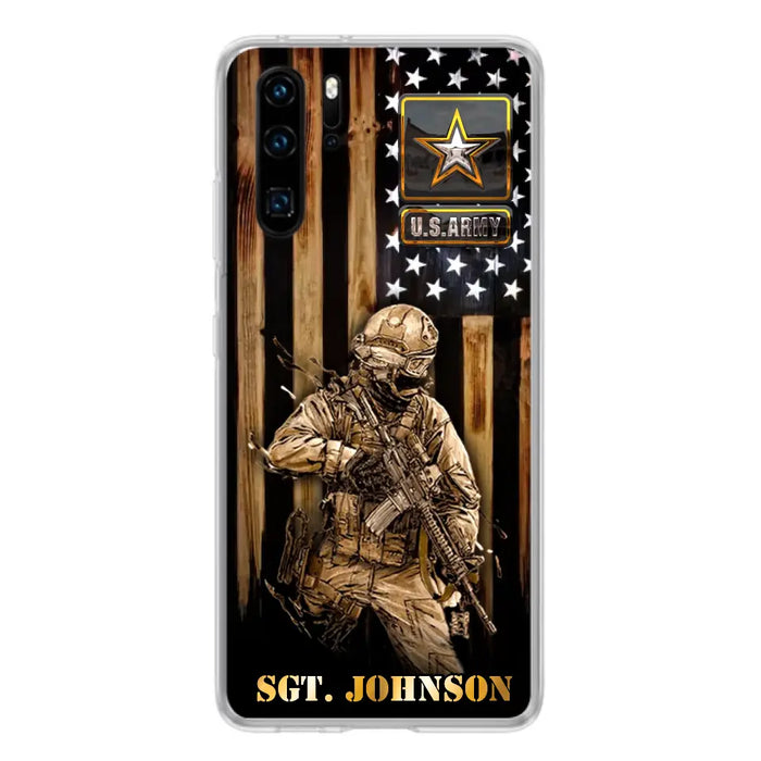 Custom Personalized Veteran Phone Case - Gift Idea For Veteran/ Soldier - Case For Xiaomi/Oppo/Huawei